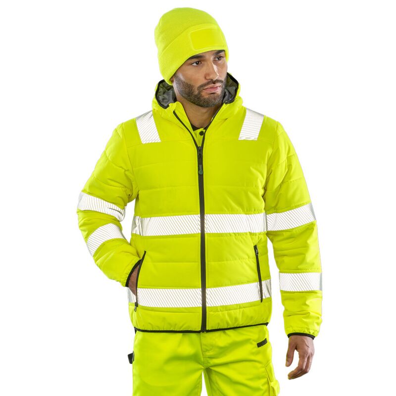 Recycled ripstop padded safety jacket Thumbnail