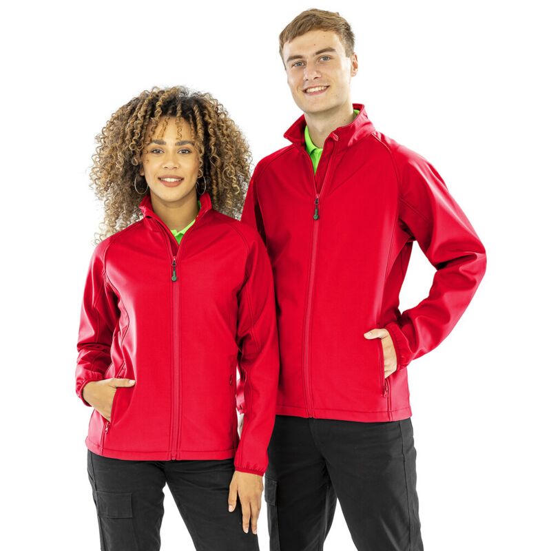 Men's recycled 2-layer printable softshell jacket Thumbnail