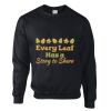 DryBlend® adult crew neck sweatshirt Thumbnail