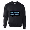DryBlend® adult crew neck sweatshirt Thumbnail